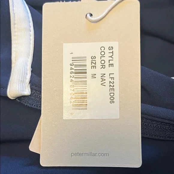 NWOT! Peter Millar Navy Sleeveless Dress - Picture 7 of 8